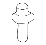 6861750010 - Body: Door Check Pin for Lexus: GS300, GS400, GS430, IS300, LS400, LX470, RX300 Image