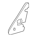 4389979 - Body: Mirror Housing Gasket for Saab: 9-3, 900 Image