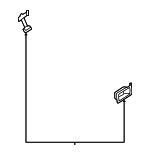 8F9Z7422620AA - Body: Handle Bezel for Ford: Taurus, Taurus X | Mercury: Sable Image