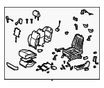 7120060B51A1 - Body: Seat Assembly for Lexus: LX570 Image