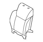7107460A21B2 - Body: Seat Back Cover for Lexus: LX570 Image