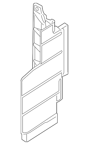 291344U000 - : Radiator Support Air Deflector for Kia: Optima Image