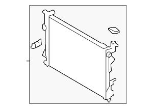 253103S750 - : Radiator for Kia: Optima Image