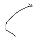 57330AE00AOA - Body: Release Cable for Subaru Image