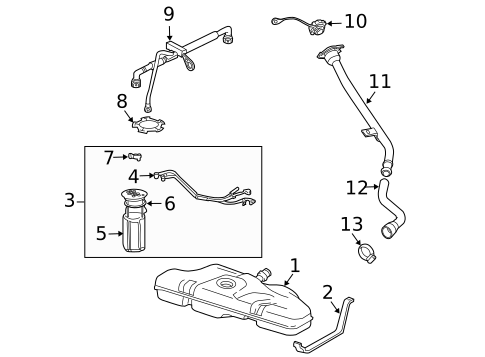 Hardware, Fasteners & Fittings for 2001 Chevrolet Cavalier #0