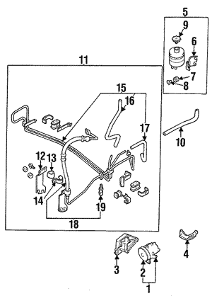 Pump & Hoses for 1995 Nissan 240SX | Nissan Parts Store