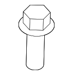 9015950002 - Body: Console Screw for Toyota Image