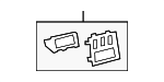 588200C030 - Body: Console Compartment for Toyota Image