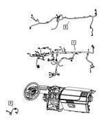 68042911AA - Electrical: Instrument Panel Wiring for Mopar Image image