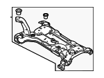 BV6Z5019A - Suspension: Suspension Cross-member for Ford: Focus Image