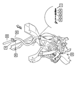 52038736AB - Front Suspension &amp; Drive: Sway Eliminator Link for Mopar Image