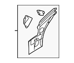 4580187AF - Body: Side Shield for Chrysler: 300M, Concorde, LHS | Dodge: Intrepid Image