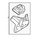4580442AI - Body: Apron Assembly for Chrysler: 300M, Concorde, LHS | Dodge: Intrepid Image