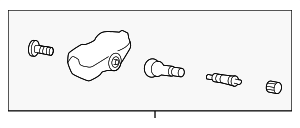 SU00309715 - Electrical: Tire Pressure Monitoring System (TPMS) Sensor for Toyota: GR86 Image
