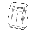 12548949 - Body: Seat Back Cover for GM Image