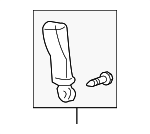 19257114 - Electrical: Outer Buckle for Buick: Enclave | Chevrolet: Traverse | GMC: Acadia | Saturn: Outlook Image