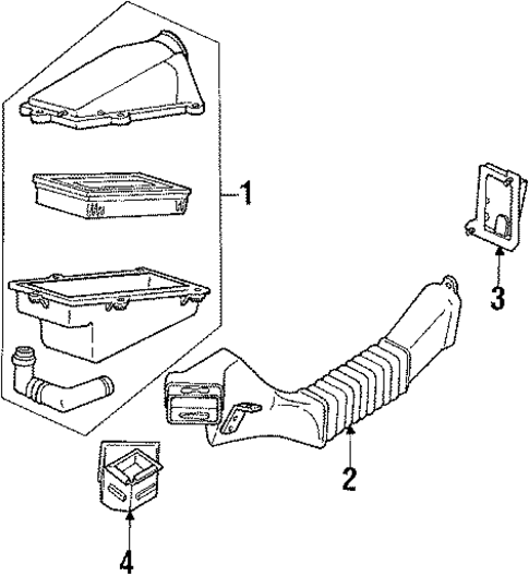 Air Inlet for 1986 Ford Bronco II #0