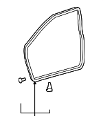 678620T011 - : Surround Weather-Strip for Toyota: Venza Image