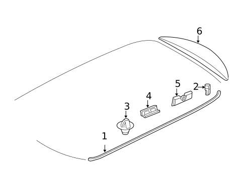 Exterior Trim - Roof for 2005 Mini Cooper #0