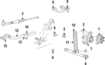 5134994AA - Suspension: Knuckle for Mopar Image
