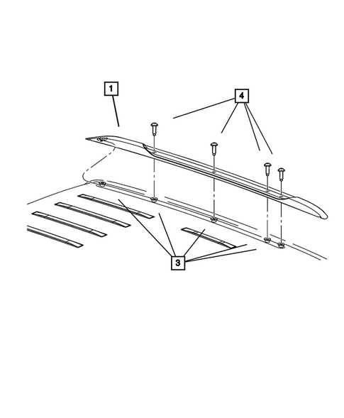 Sport Bar or Luggage Rack for 2027 Dodge Durango #0