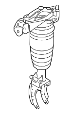 95534303345 - Suspension: Shock for Porsche: Cayenne Image