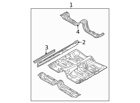 Floor for 2003 Mercury Marauder #0