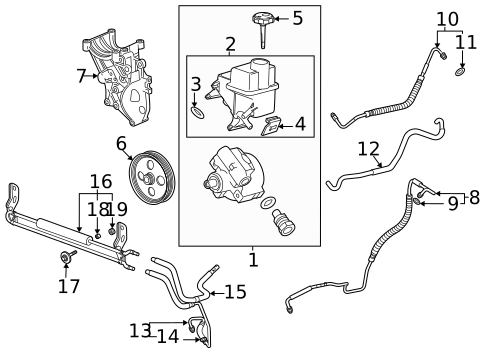 Pump & Hoses for 2023 Chevrolet Silverado 2500 HD #3