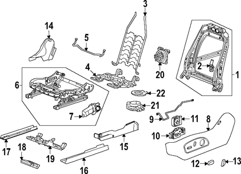 Lumbar Control Seats for 2024 Chevrolet Blazer EV #0