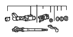 5018718 - Steering: Steering Column for Saab: 9-3, 900 Image