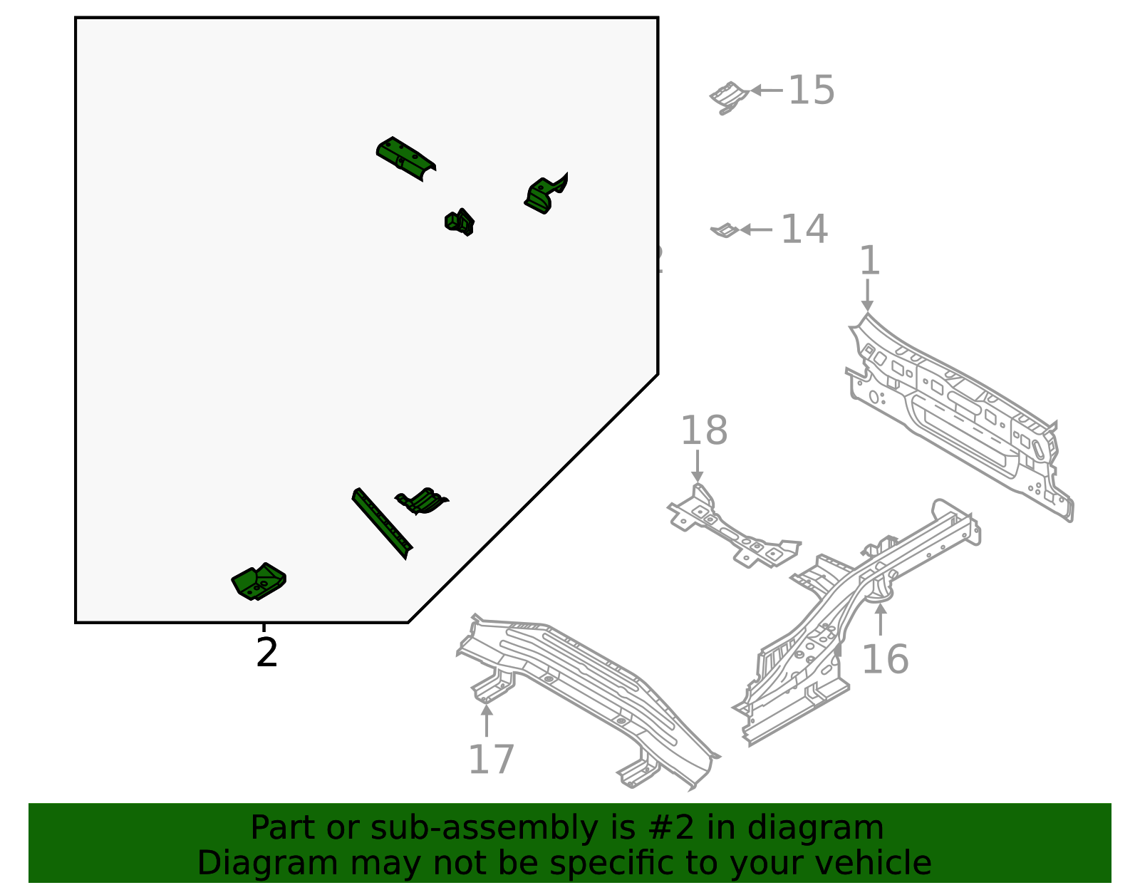 65510-K0010 - Floor Pan Assembly 2020-2025 Kia Soul | Kia.Parts Store
