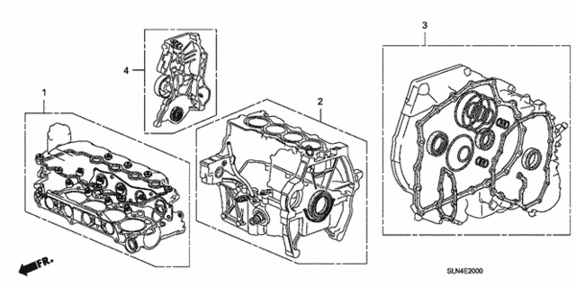 Gasket Kit for 2007 Honda Fit #0