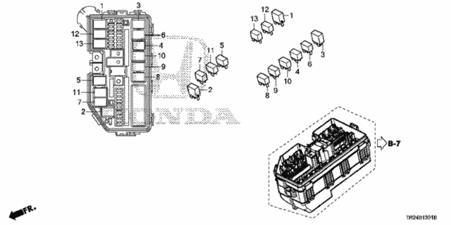 Control Unit (Engine Room) (2) for 2012 Honda Civic #0