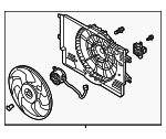 25380F3300 - Cooling System: Fan Assembly for Hyundai Image