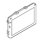 LR081487 - Electrical: Display Unit for Land Rover: Discovery, Discovery Sport, Range Rover, Range Rover Sport, Range Rover Velar Image