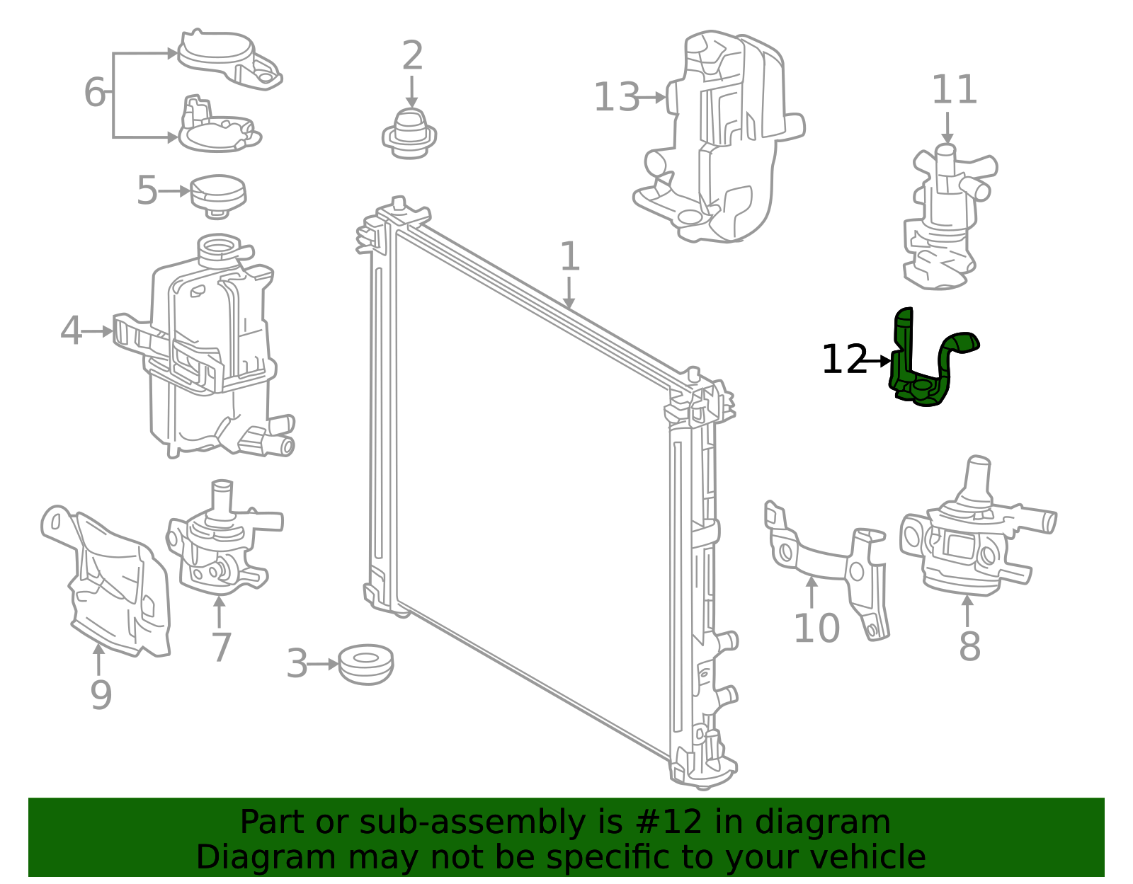 2023-2025 Toyota bZ4X Control Valve Bracket G91J1-42030 | Toyota Parts ...