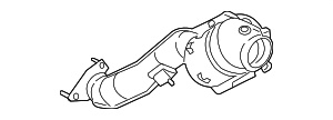 208A24HK0B - Catalytic Converter 2016-2019 INFINITI | Infiniti of ...