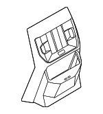 51165A76B31 - : Console Trim Panel for BMW: X3 Image