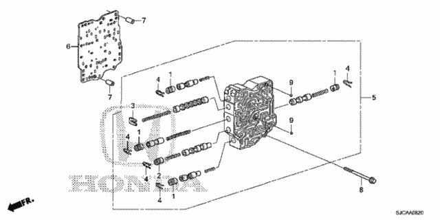 AT Secondary Body for 2014 Honda Ridgeline #0