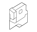8637C389 - Body: Warning Buzzer for Mitsubishi Image