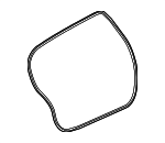 90830W020P - Body: Weatherstrip for Mitsubishi Image
