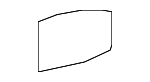 692420C020 - Body: Handle, Outside Pad for Toyota Image