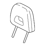 7191042010B0 - Body: Headrest for Toyota Image