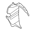 PAD121674 - Cooling System: Fan Shroud for Porsche: Taycan Image