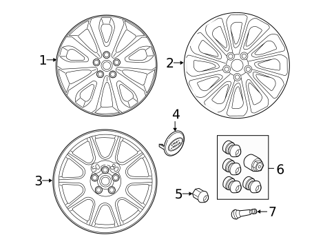 Wheels for 2019 Land Rover Range Rover #2