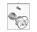 4245001010 - Brakes: Hub &amp; Bearing for Toyota: Corolla, Matrix Image