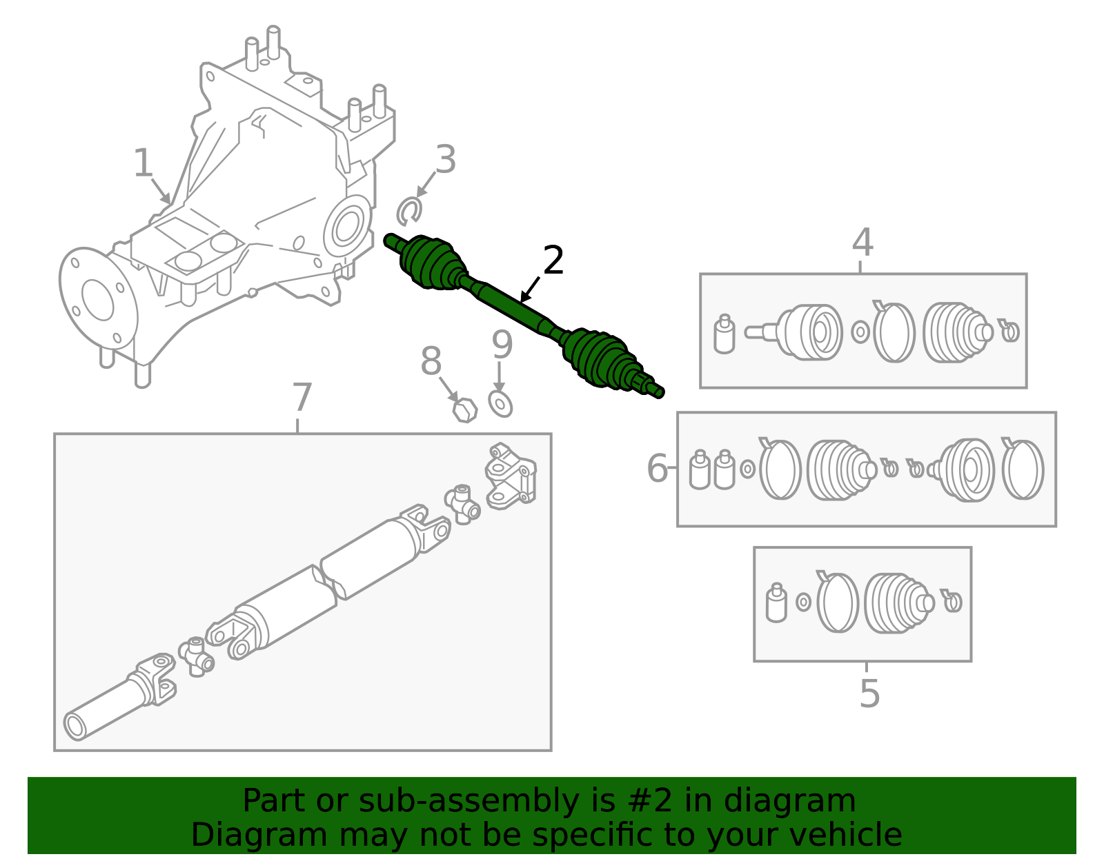 RTC3-25-60XA - Axle Assembly 2016-2025 Mazda MX-5 Miata | Mazda-Parts