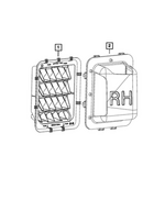68630119AA - Air Conditioners and Heaters: Exhauster for Mopar Image image