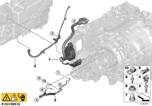 Various Wiring Harnesses for 2022 BMW i5 M60 xDrive #0