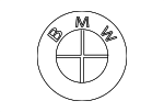 51147318697 - Accessories: Hatch Emblem for BMW Image